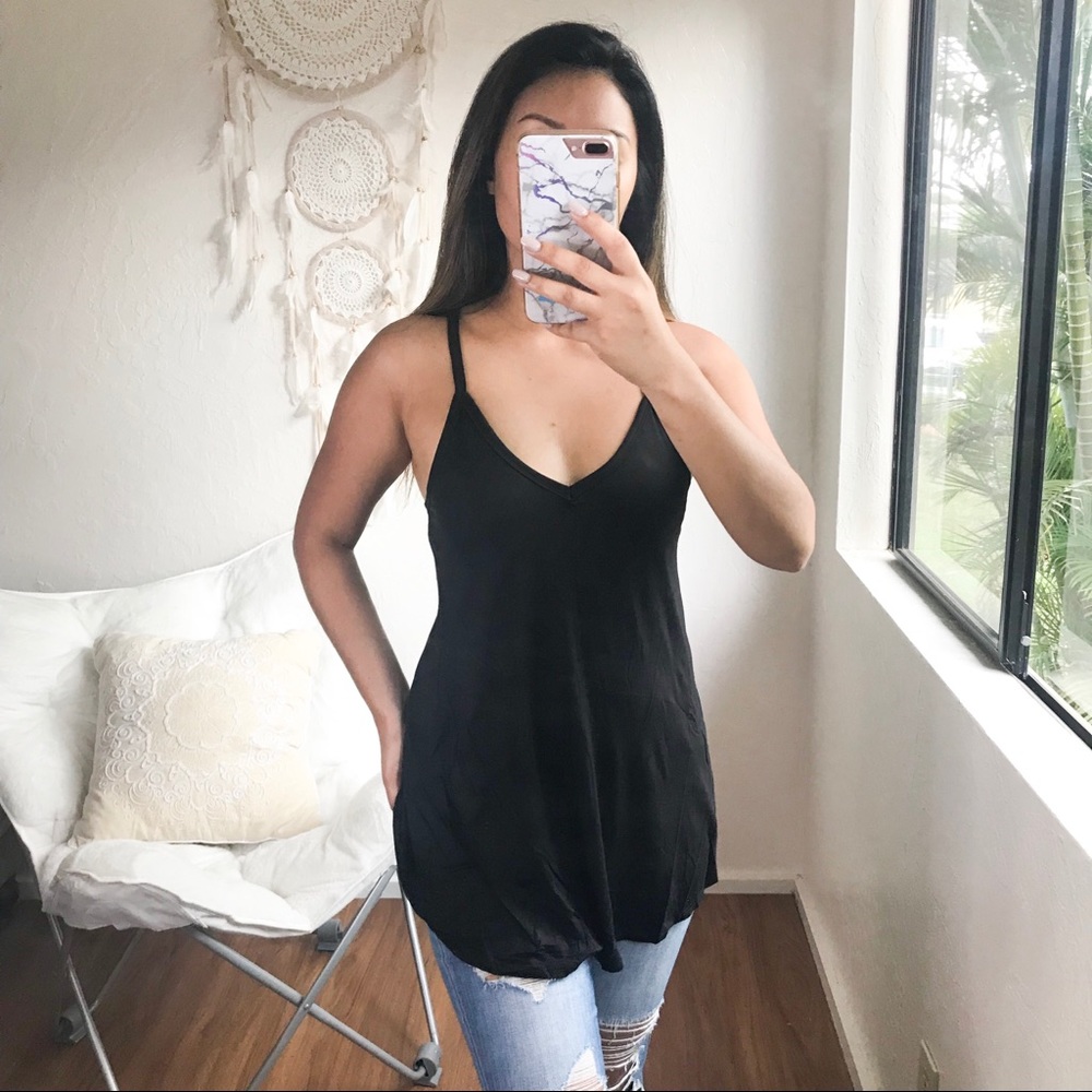 •LAST 1️⃣• CAMI in black - Picture 2 of 5